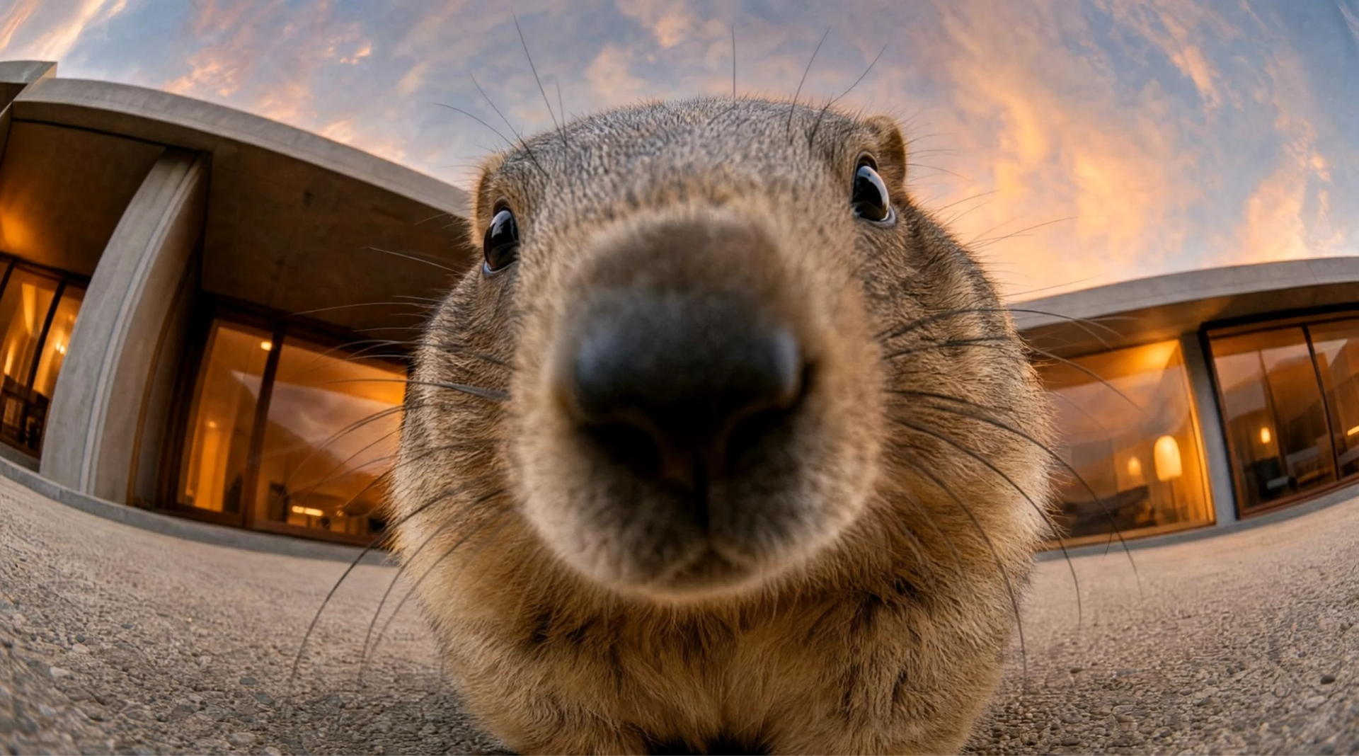 Marmota — the groundhog and the new Audi Q3 in the campaign film
