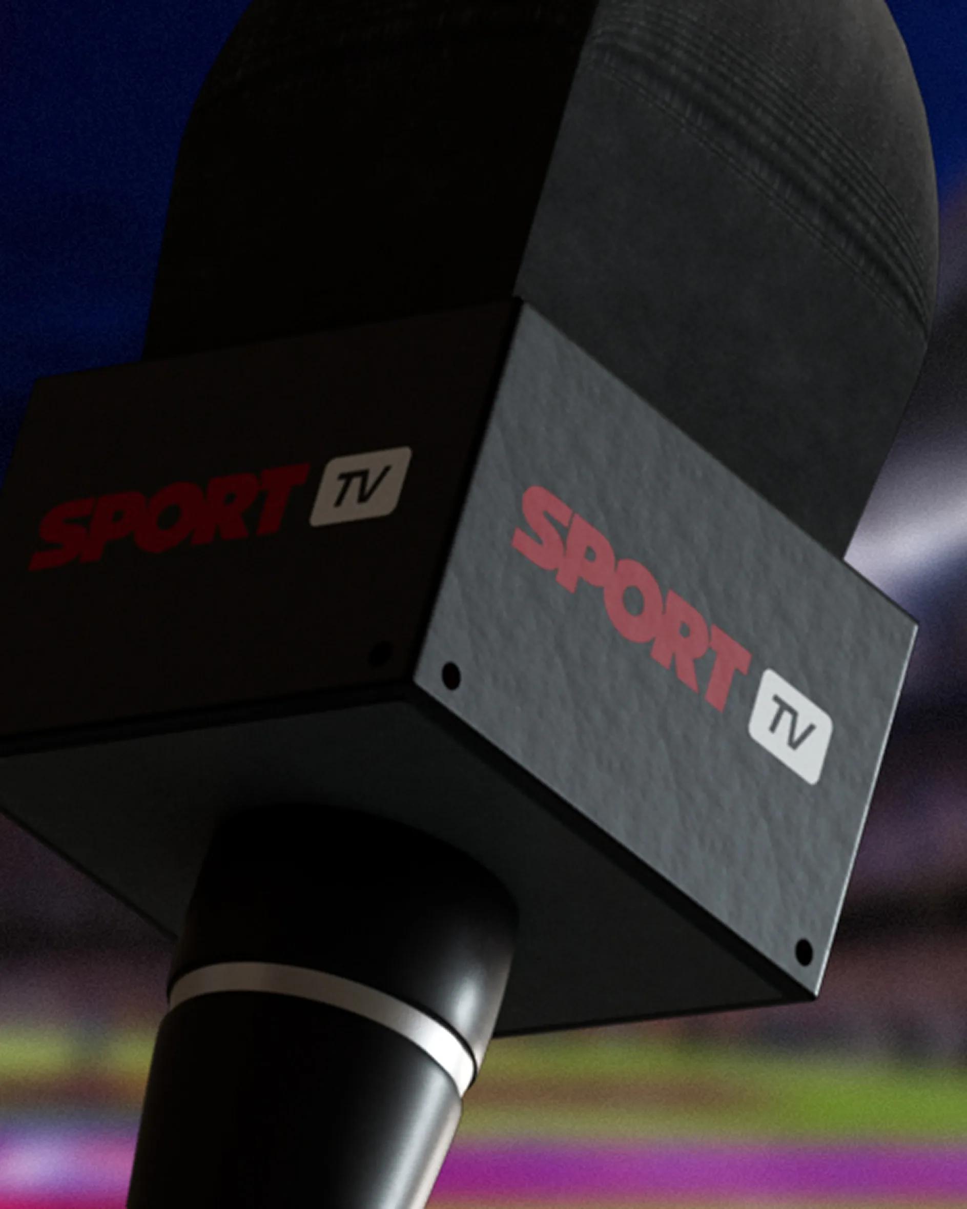 Sport — microphone & eye detail 1