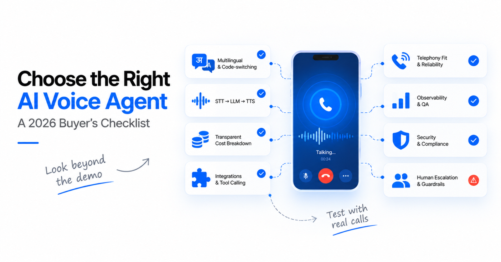 What to look for when choosing an AI voice agent in 2026