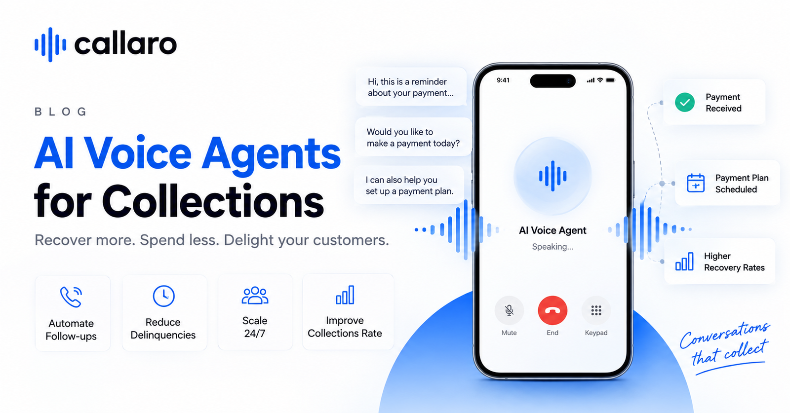 AI voice agents for collections: compliant recovery at scale