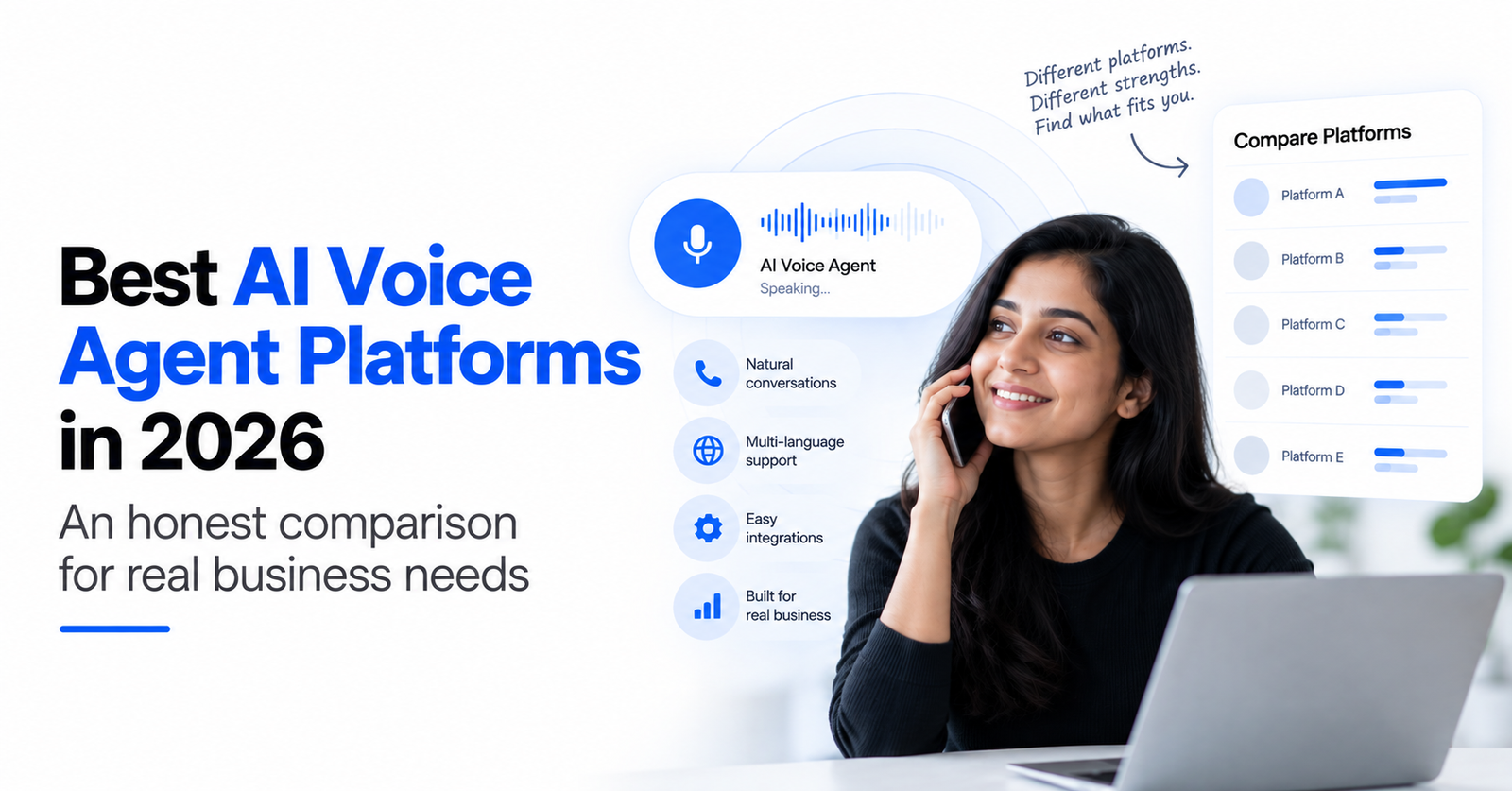 Best AI voice agent platforms in 2026: an honest comparison