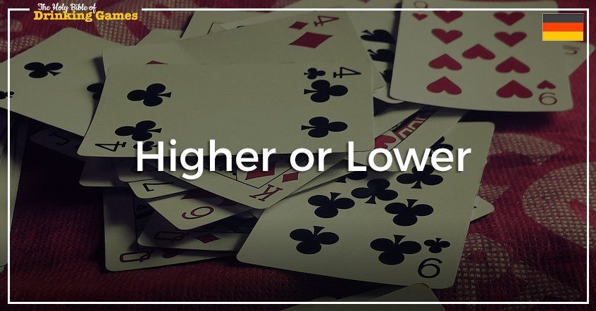 Higher or Lower Drinking Game