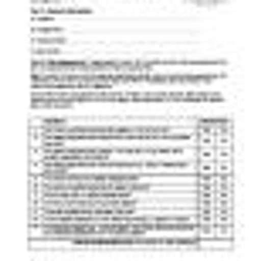 Contamination Inspection Paper Solid Waste Management Environmental Sanitation Inspection Form | WASH ...