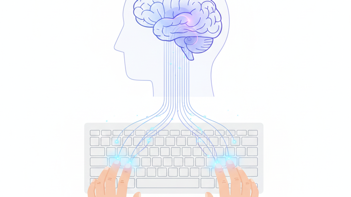 How Your Brain and Fingers Work Together