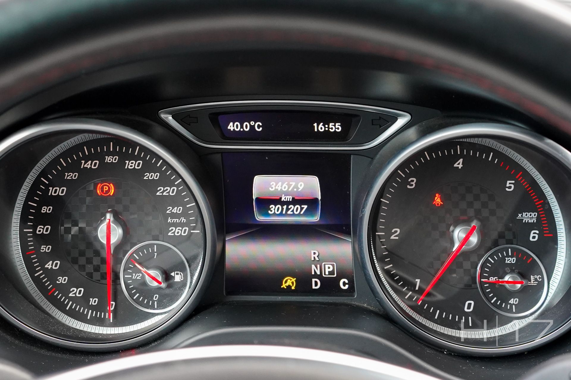 Mercedes A200cdi km instrument tabla AMG