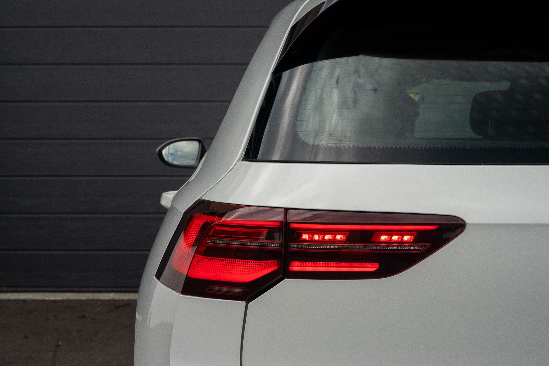 VW Golf 8 TDI IQ lights