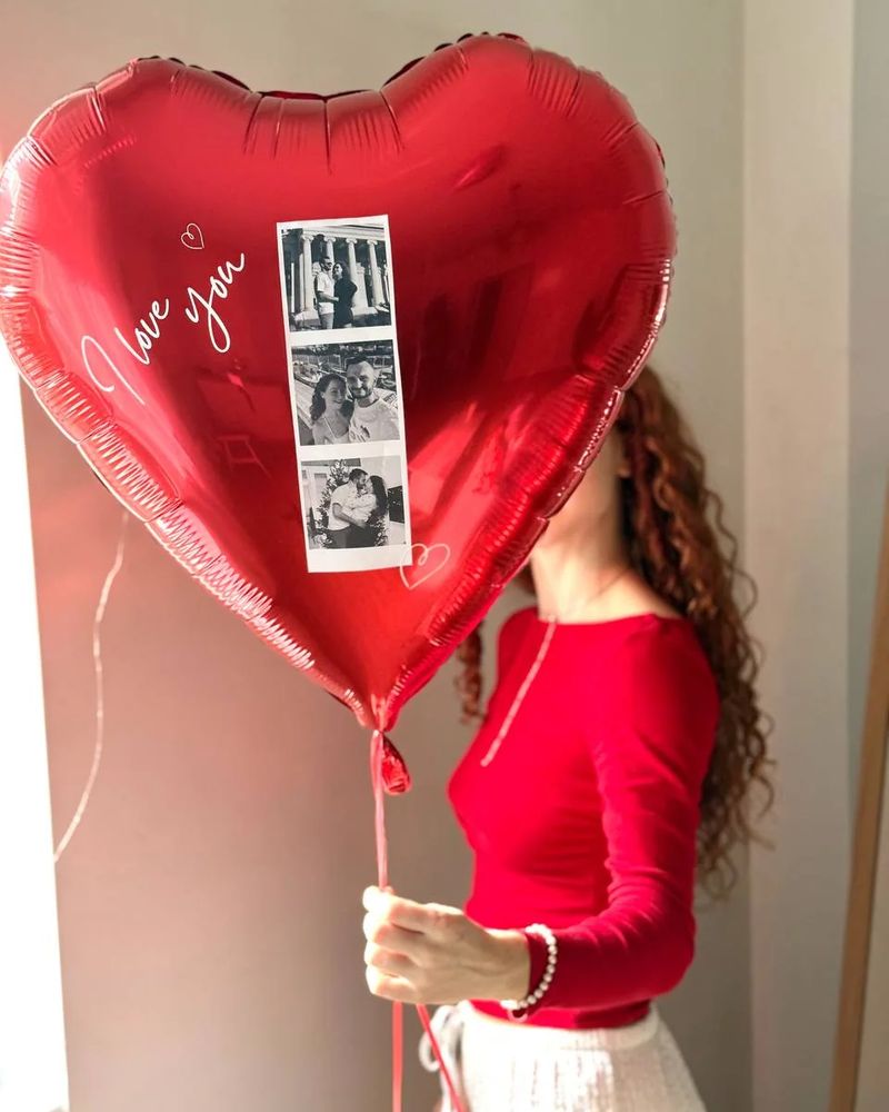 Helijski baloni za Valentinovo