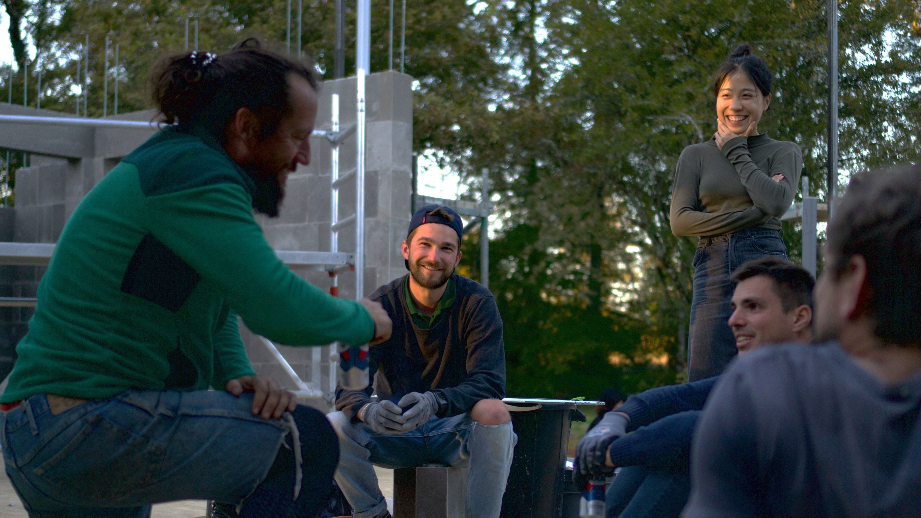 Group of People talking to each other