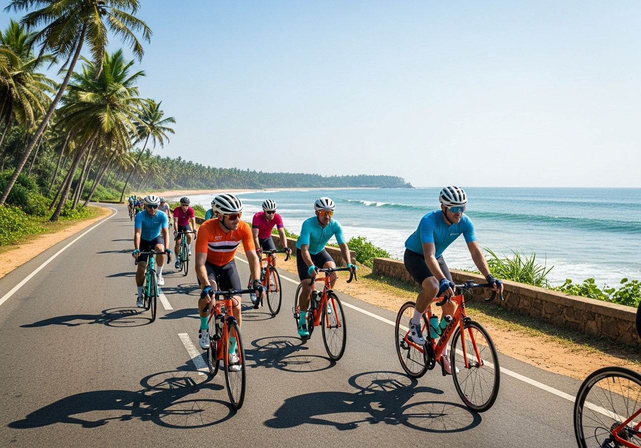 Coastal golden hour spin – Galle to Mirissa