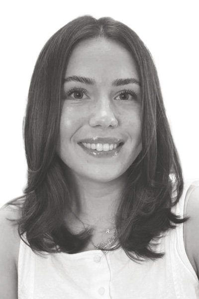 A head shot of Katie