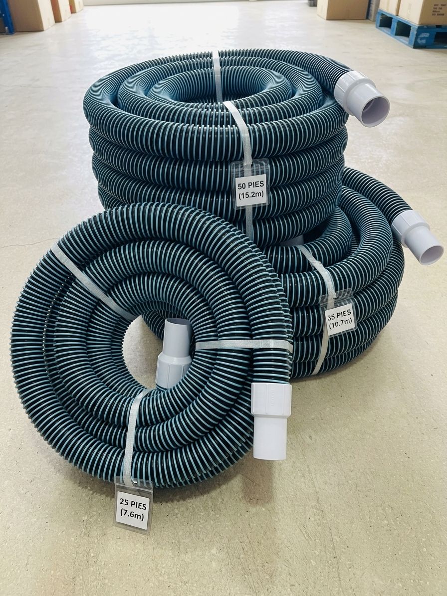 Manguera para aspirar piscina, envase del producto