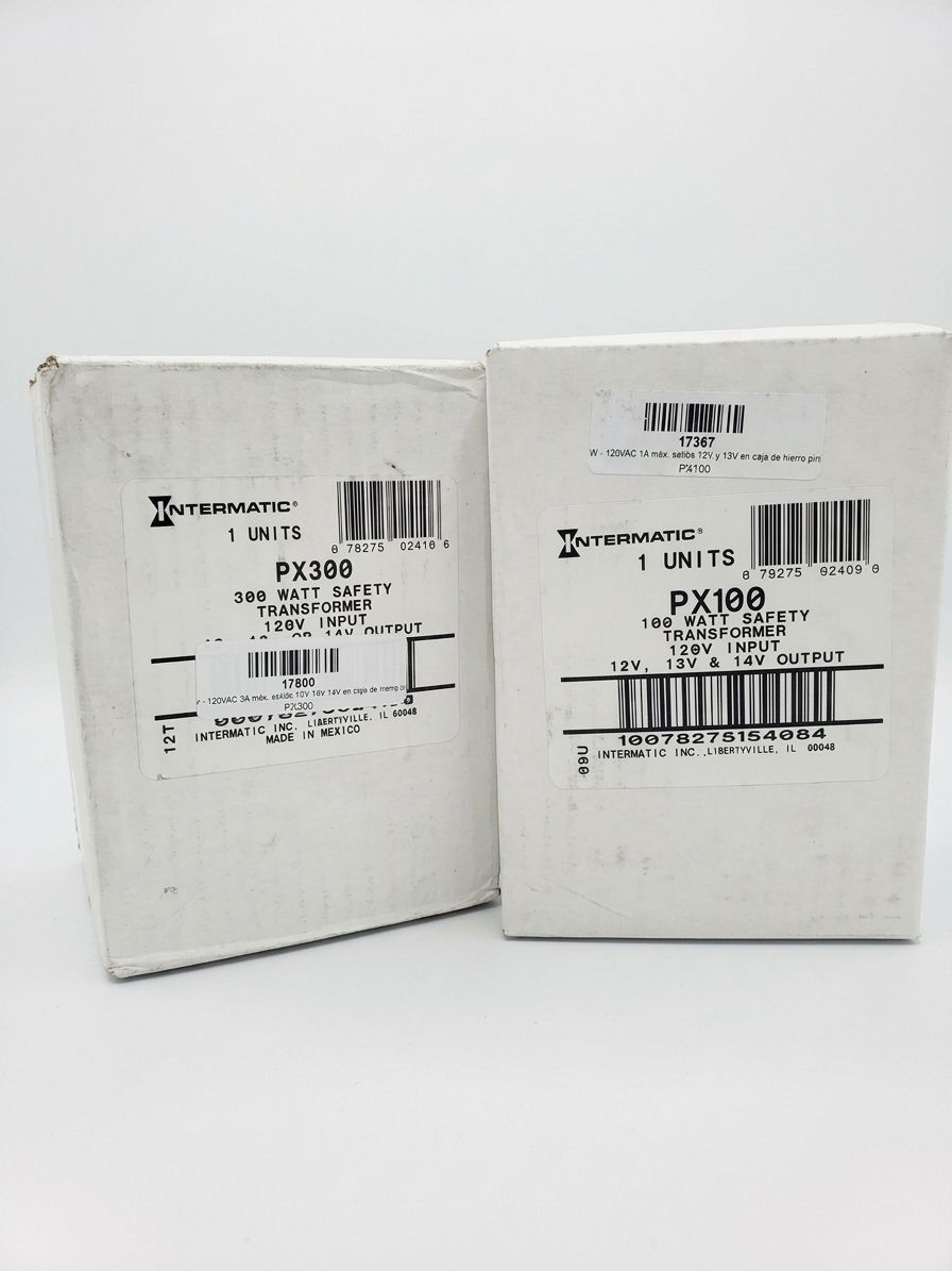 Transformador para luces de piscina Intermatic, envase del producto