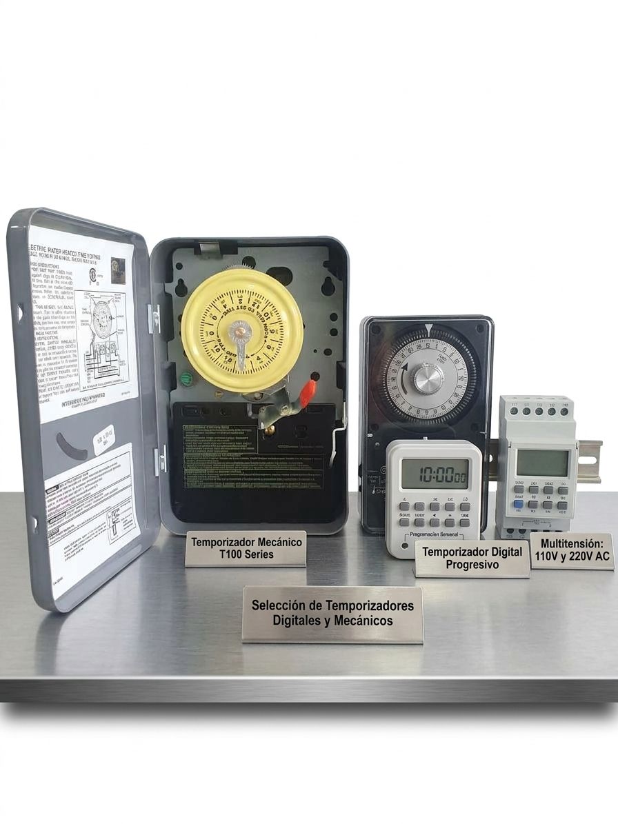 Timer para bomba de piscina, envase del producto