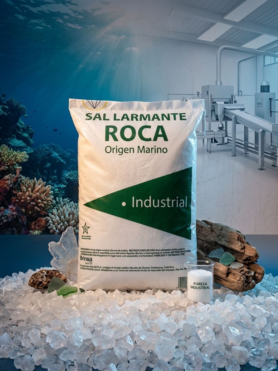 Sal Roca Industrial, envase del producto