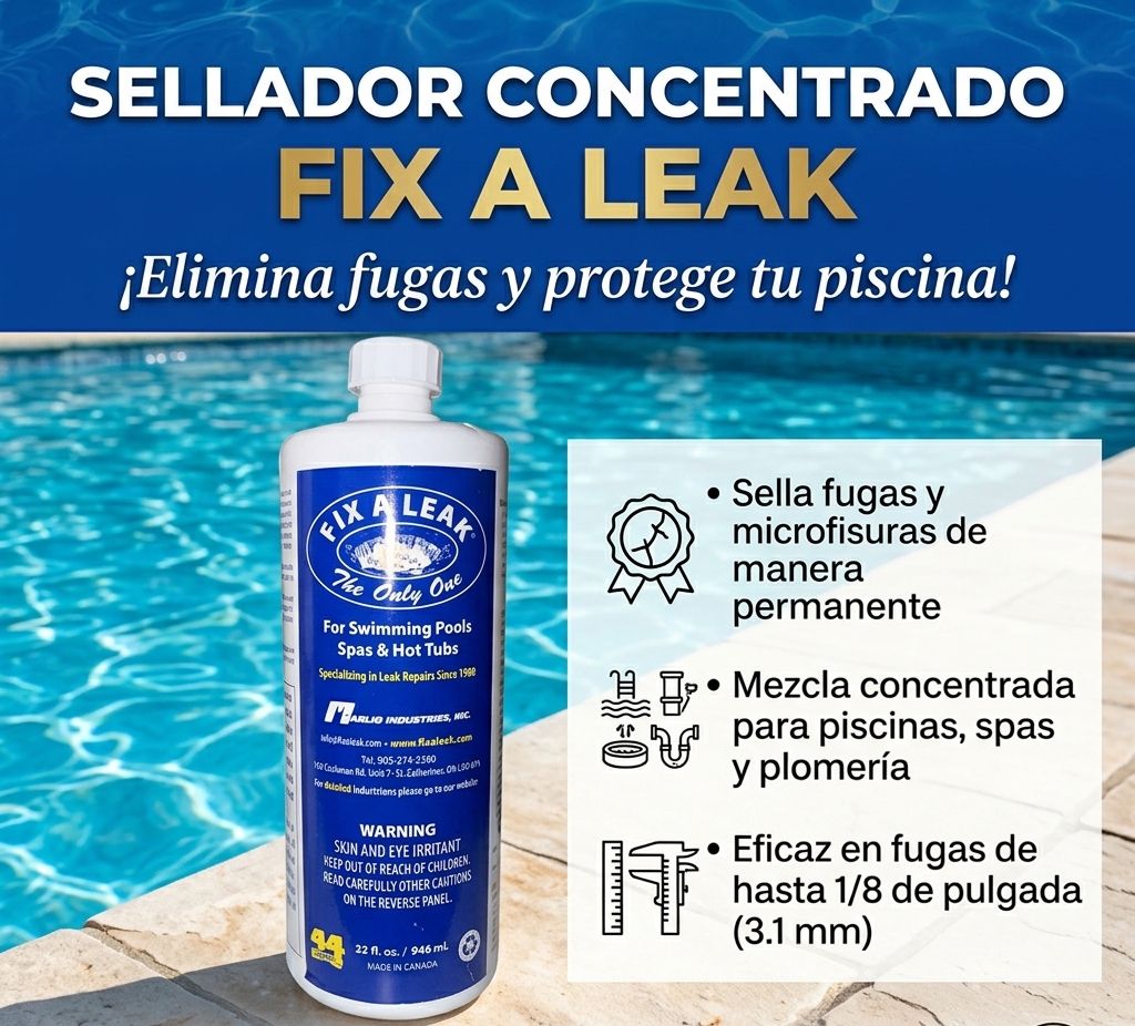 Sellador Fix A Leak, envase del producto