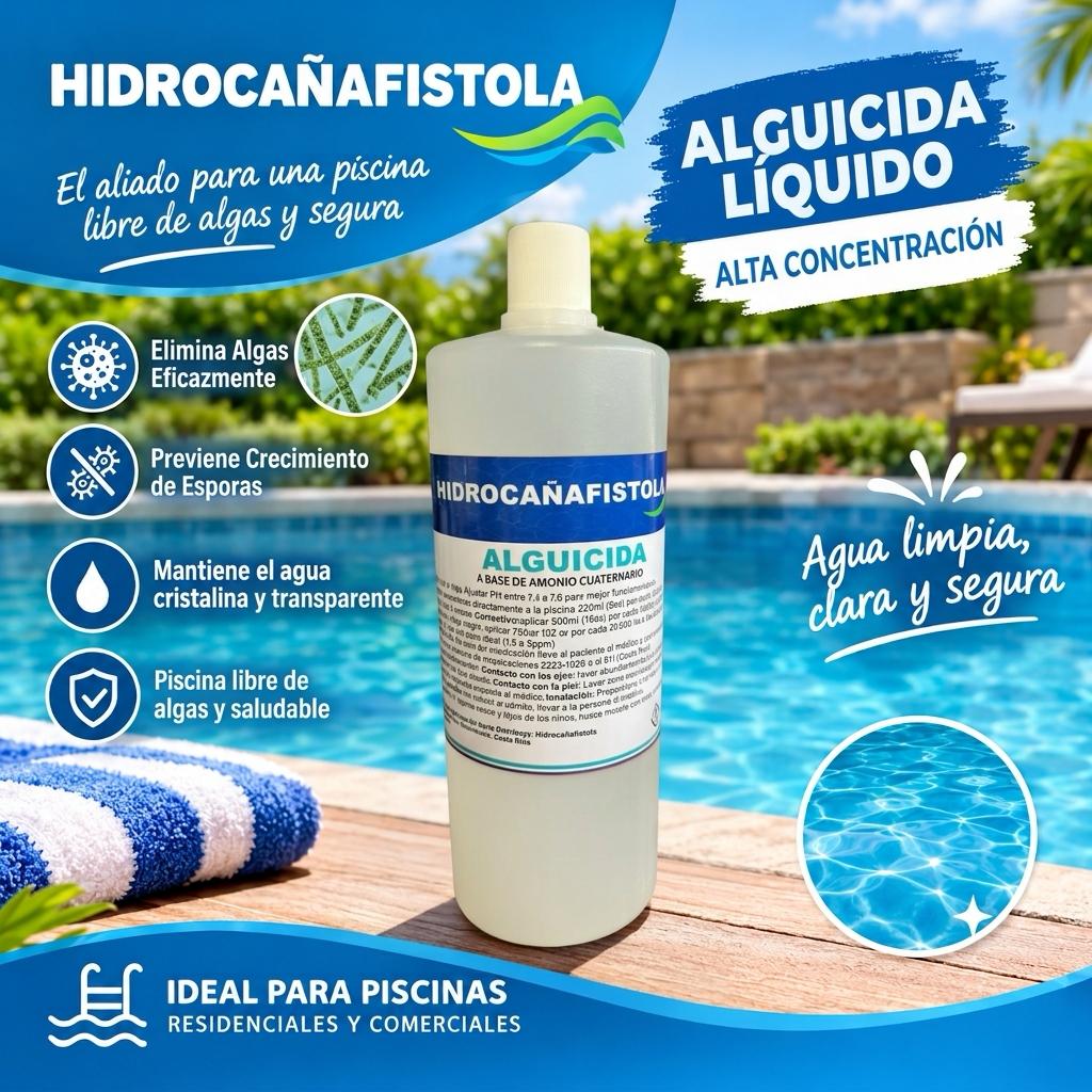 Alguicida, envase del producto