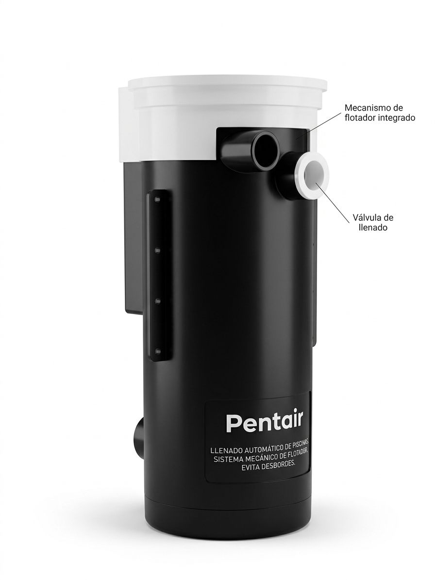 Llenador automático de piscina Pentair, envase del producto