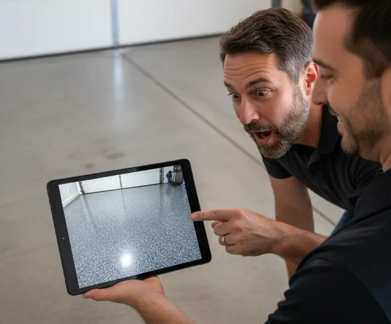 Close Higher-Priced Jobs With an Epoxy Floor Visualizer