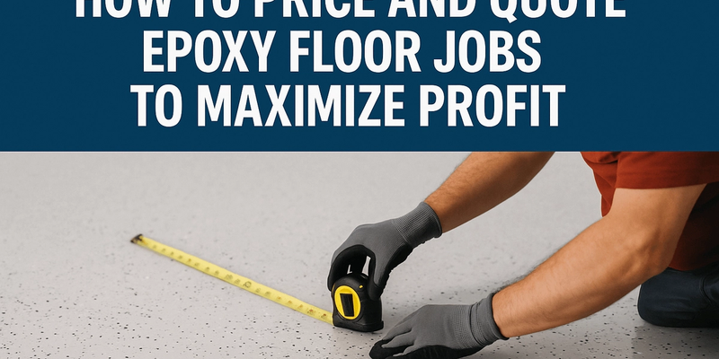 How to Price Epoxy Floors: A Contractor's Quoting Guide