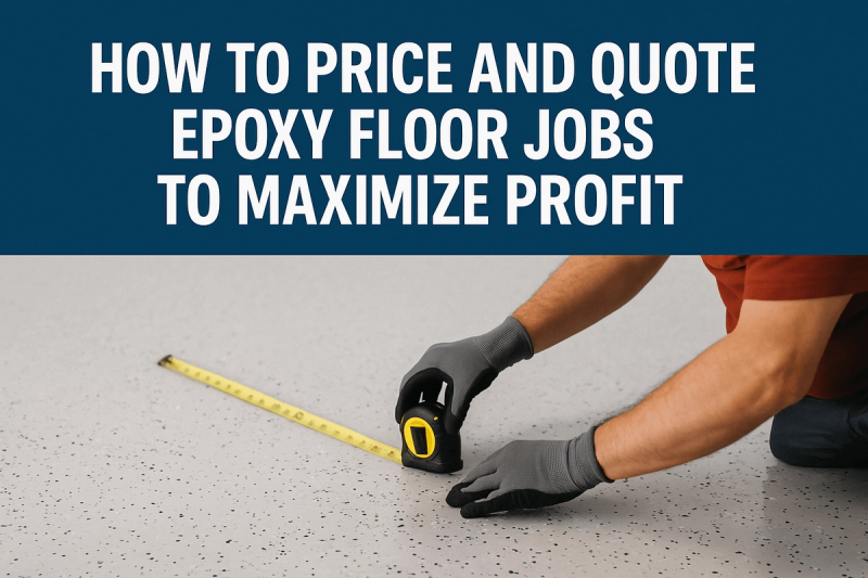 How to Price Epoxy Floors: A Contractor's Quoting Guide
