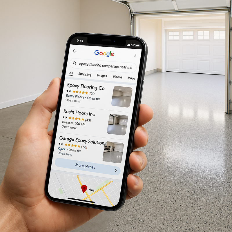 How to Stand Out as the Top “Epoxy Flooring Company Near Me” in Your Area