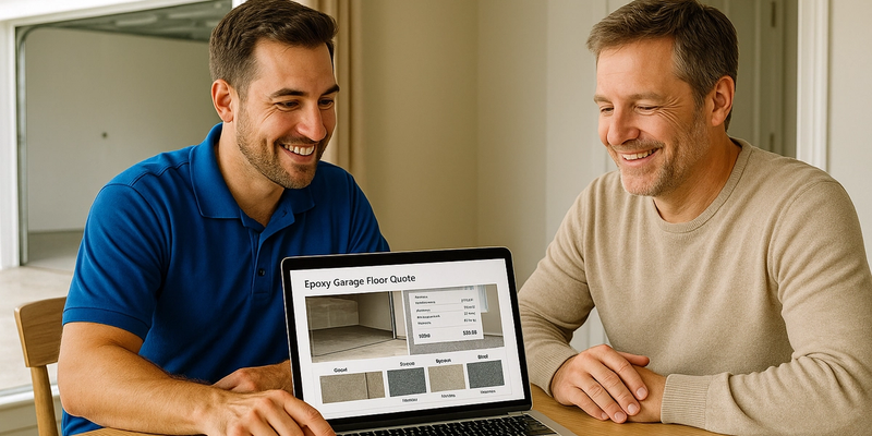 How to Explain Epoxy Garage Floor Costs to Clients Without Losing the Sale