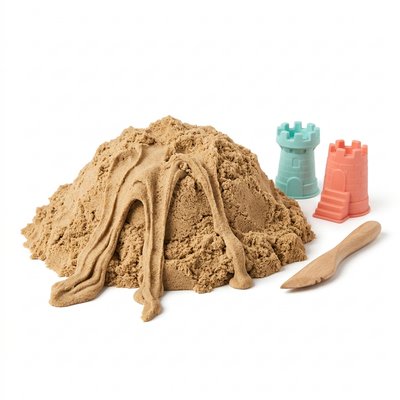 Kinetic Sand The Original Moldable Sensory Play Sand (3 lbs)