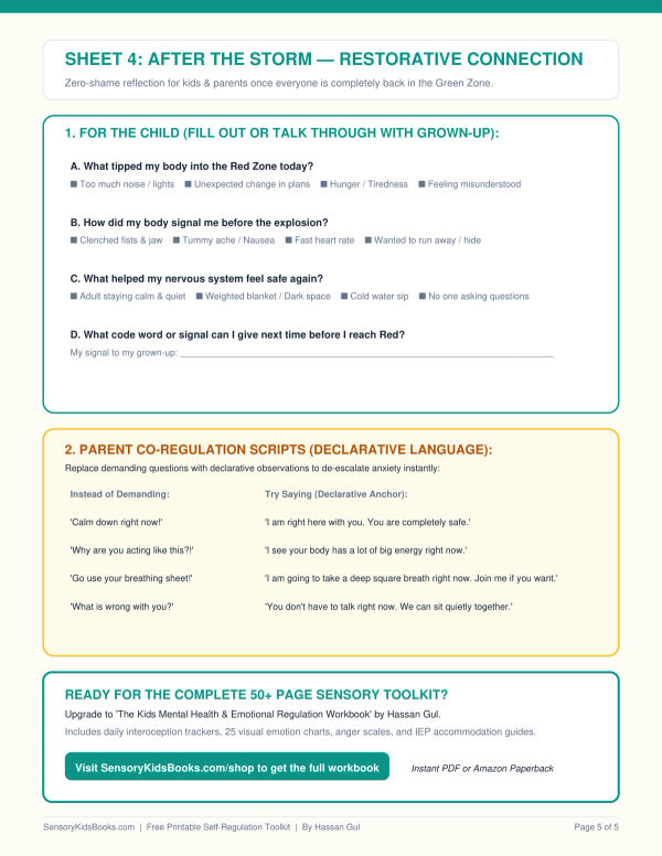 Sheet 4 Preview: Restorative Reflection & Declarative Language Scripts