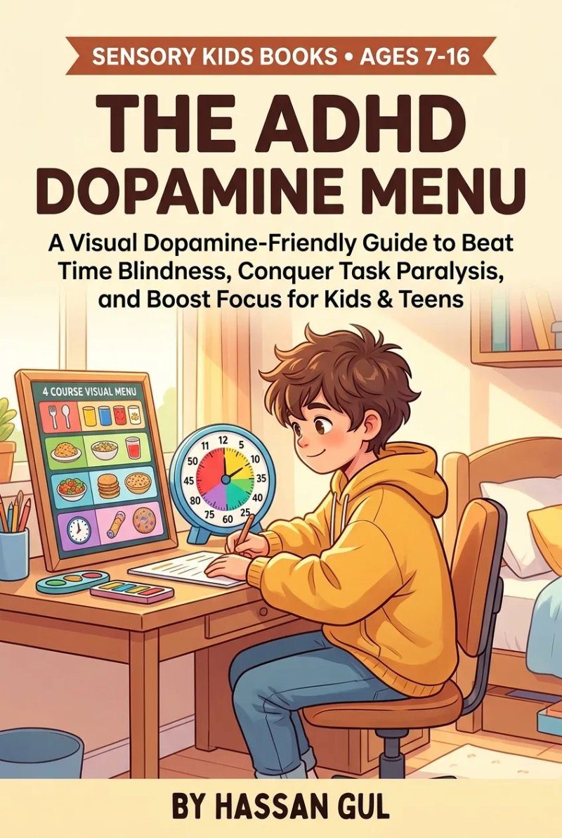 The ADHD Dopamine Menu Front Cover