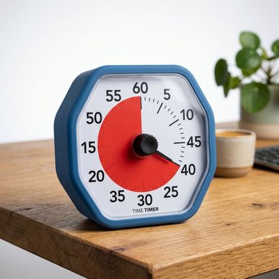 60-Minute Visual Countdown Timer