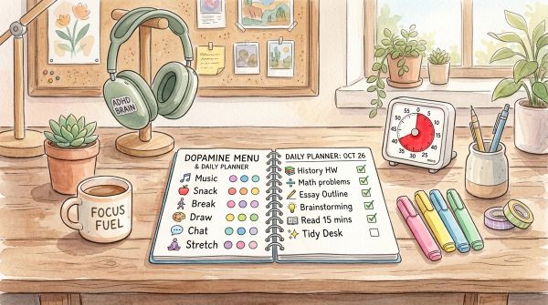 The 3 Best Sensory-Friendly Planners for ADHD Teens (That They Will Actually Use)
