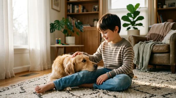 How Dogs for Down Syndrome and Autism Therapy Change Lives