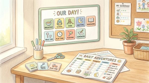 Visual Schedule Boards vs. Printable Routine Charts: A Practical Parent Guide