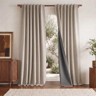 NICETOWN 100% Thermal Blackout Curtains