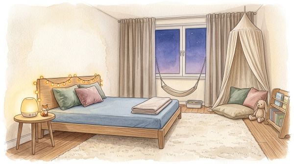 How to Create a Sensory-Friendly Bedroom on a Budget: Low-Cost Calming Solutions