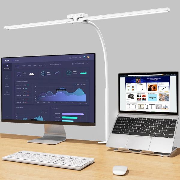 EppieBasic architect clamp LED desk lamp with adjustable color temperature and brightness