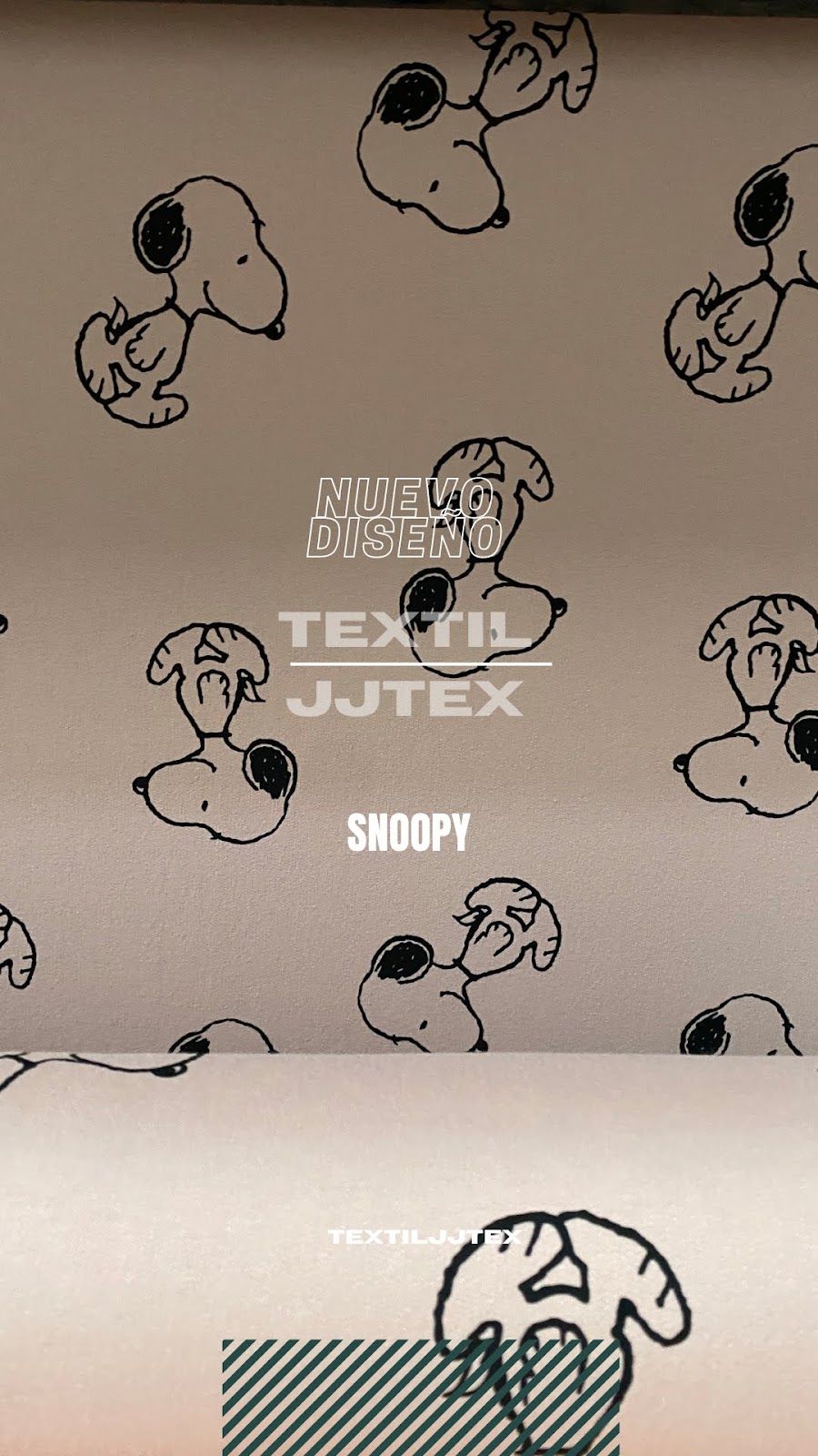SNOOPY — estampado JJTEX