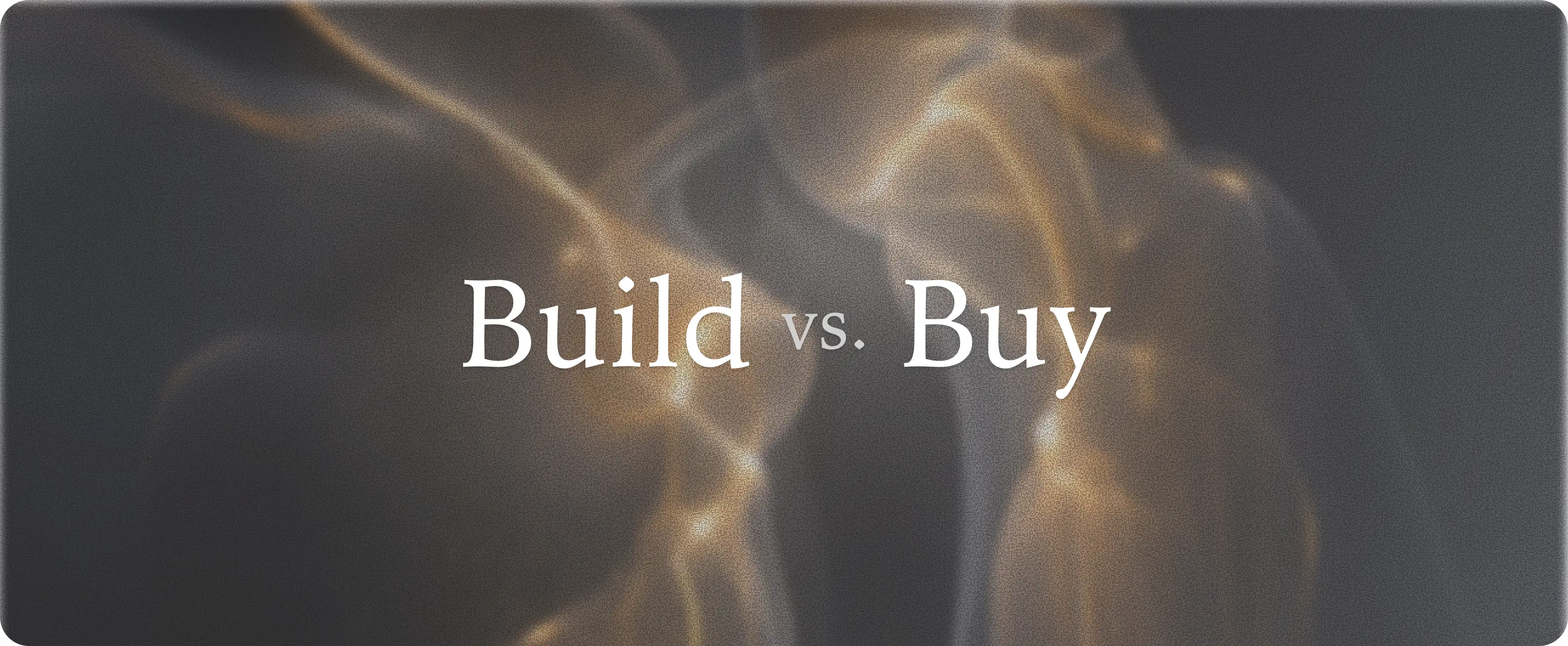 Healthcare AI Infrastructure: Build vs. Buy?