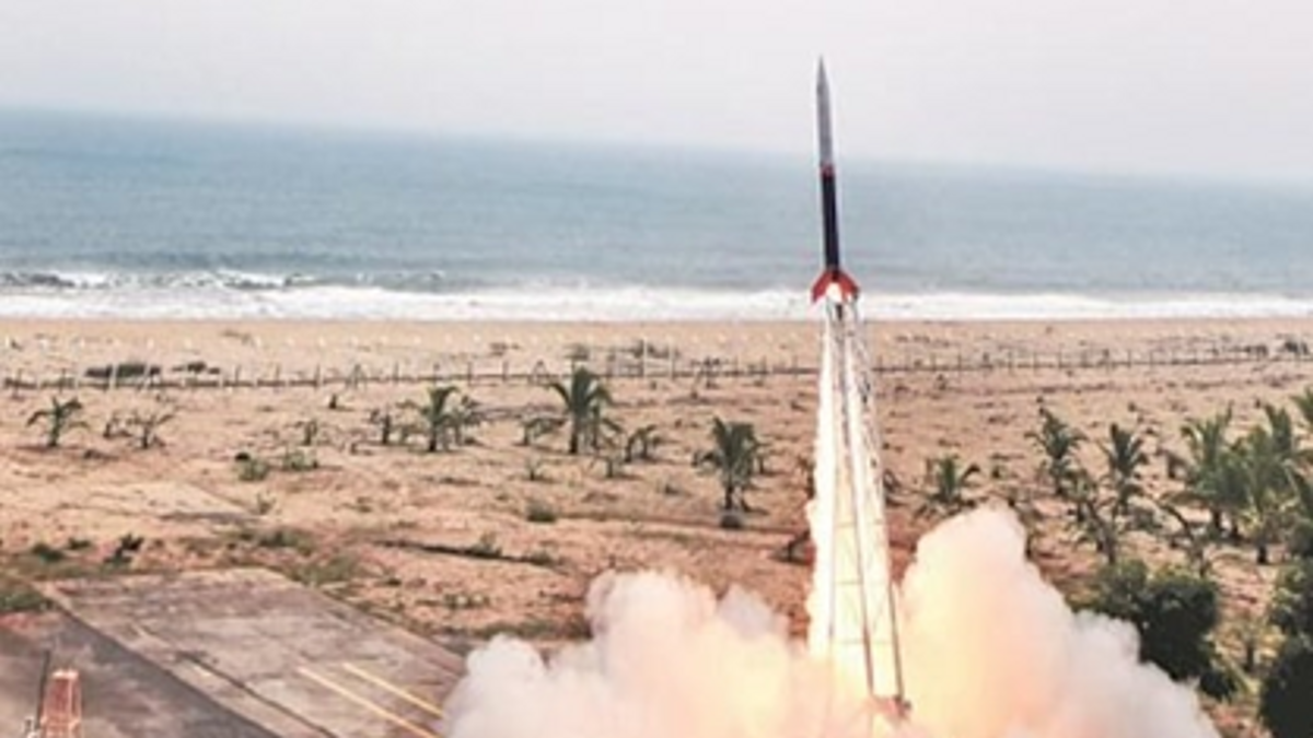 Skyroot rocket launch
