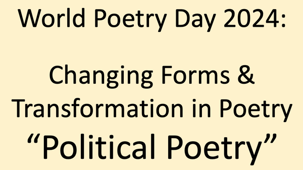 Political poetry