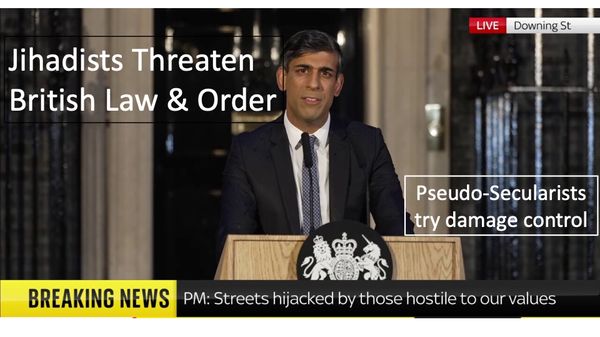 Sunak re-defines ideological extremism