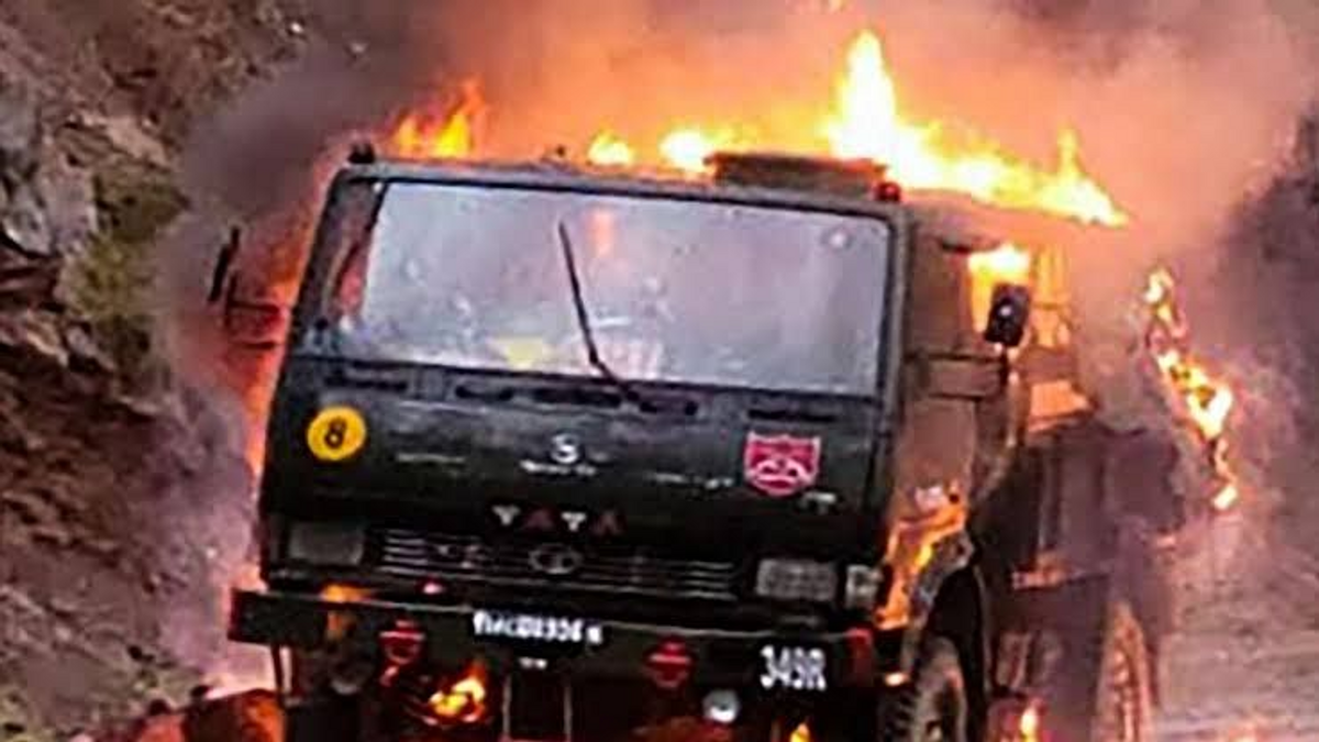 Terrorists attack in Poonch