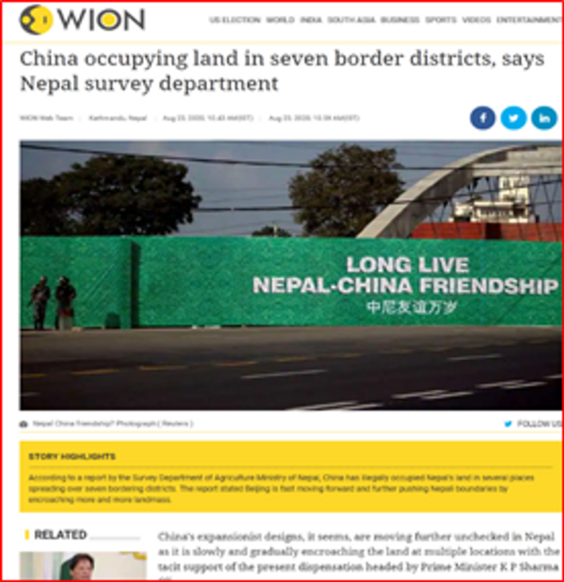 poster of Sino-Nepal