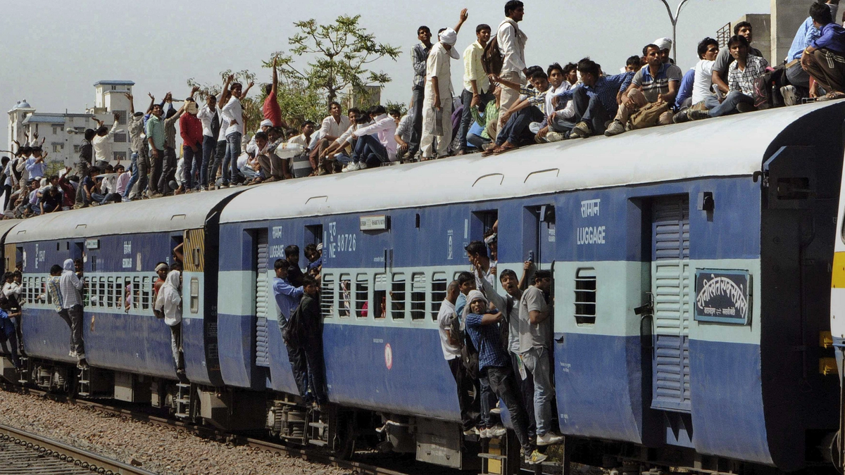 Rail journey of Corona Times