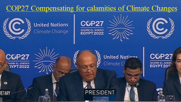 COP27 Compensating for Climate Change