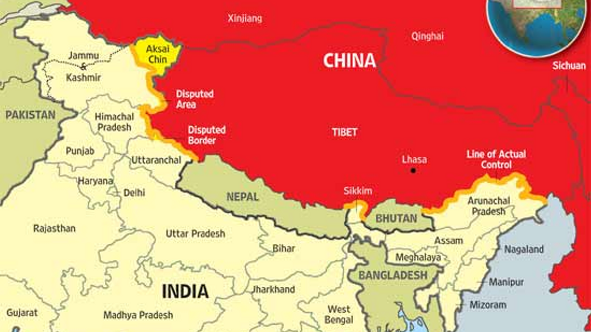 Indo-Chinese border