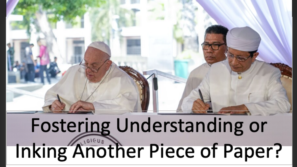 Pope Francis in Jakarta