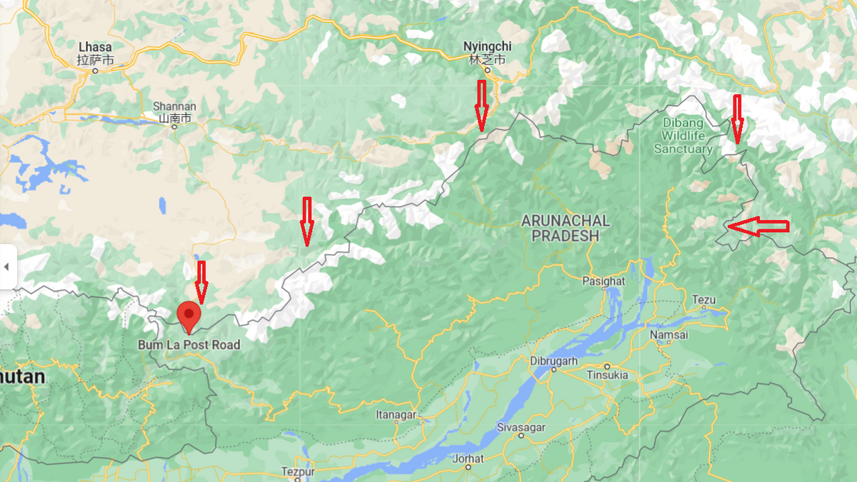 Chinese PLA intrusion in Arunachal