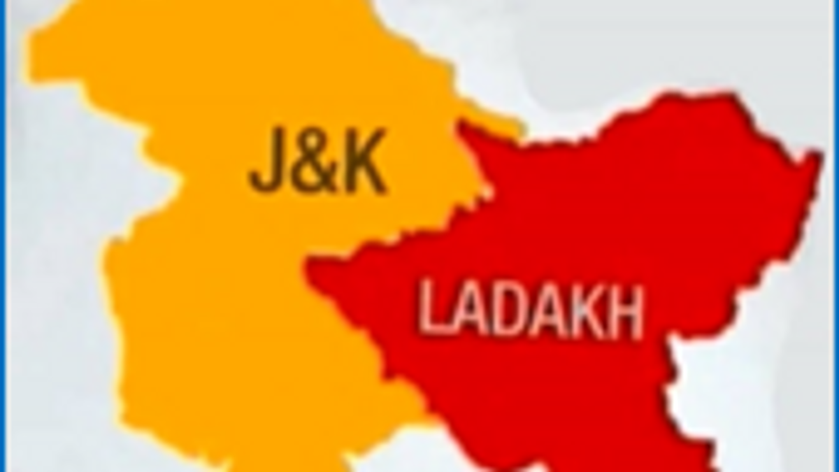 New map of J&K