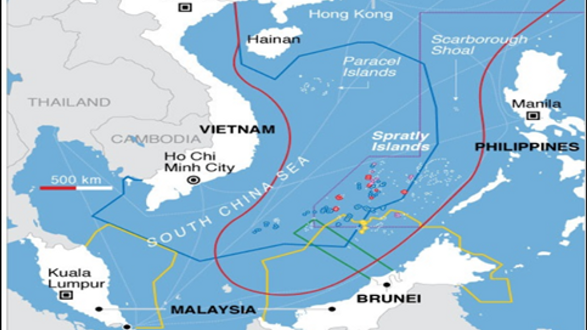 Chinese hegemony in South China Sea